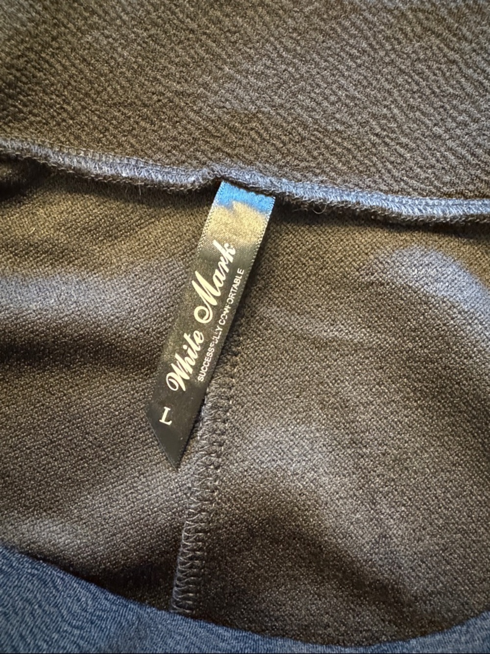 White Mark Black Circle Midi Skirt - Women's Flared Skater, L - Picture 3 of 7
